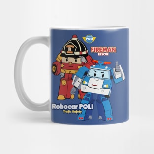 Poli & Fireman Mug